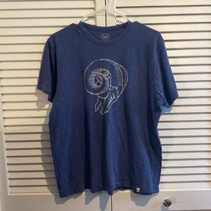 47 brand rams tee